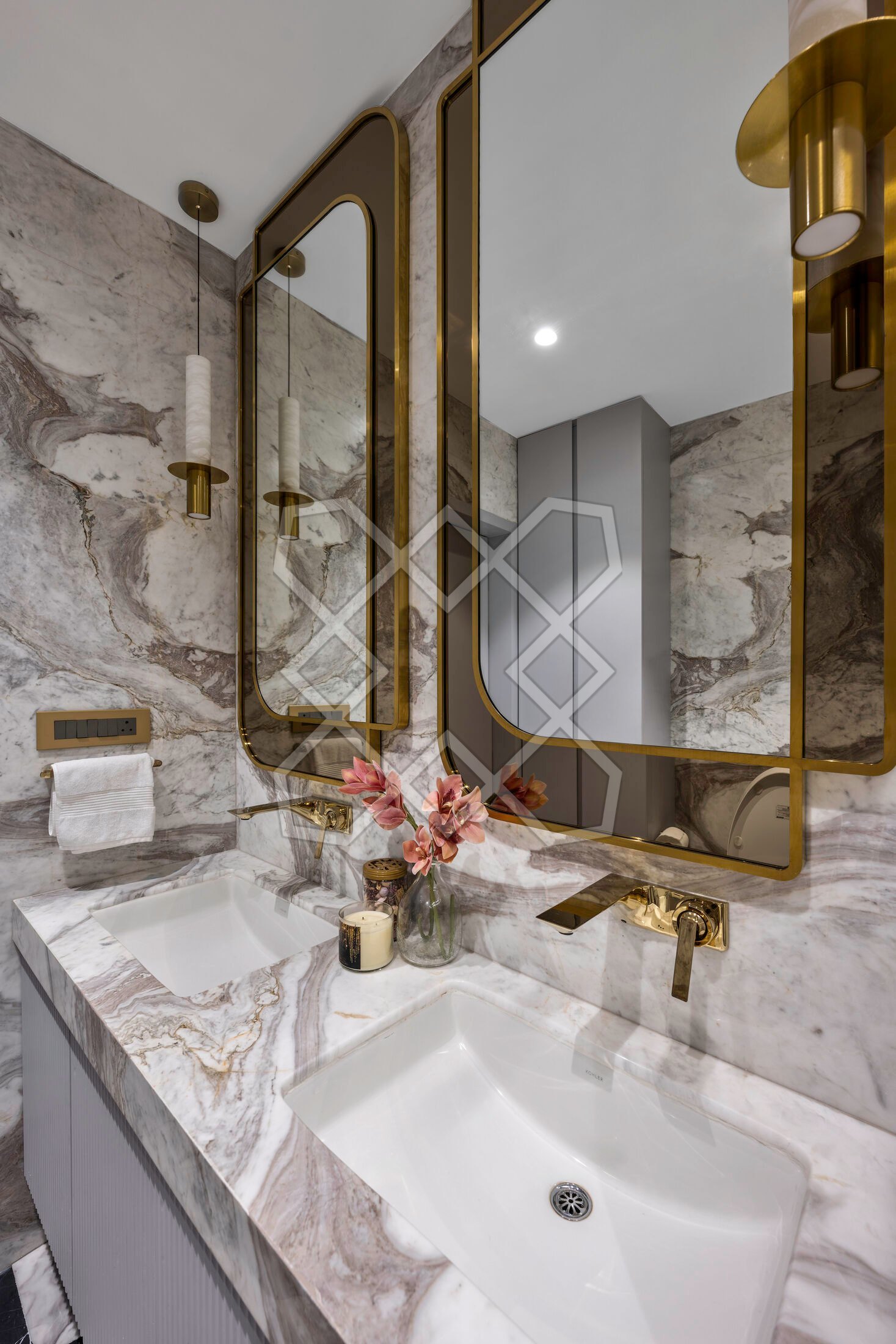 A bathroom at Piramal Avyan