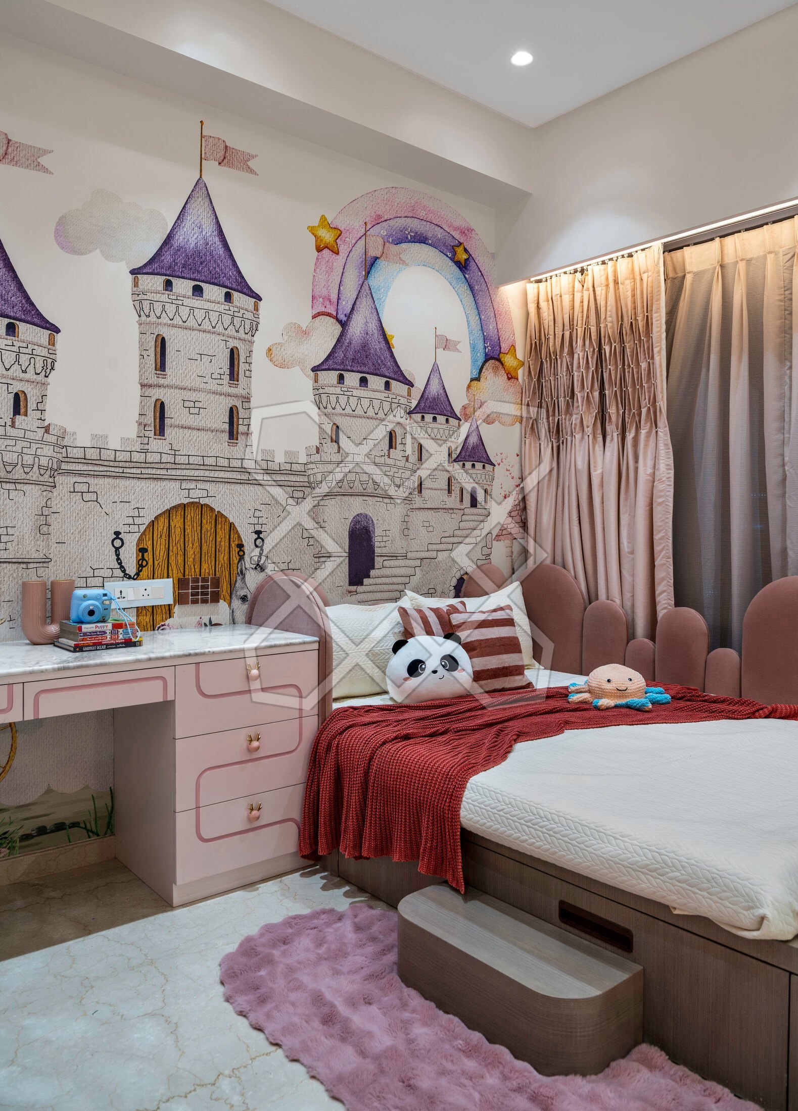The daughter's room at Piramal Avyan