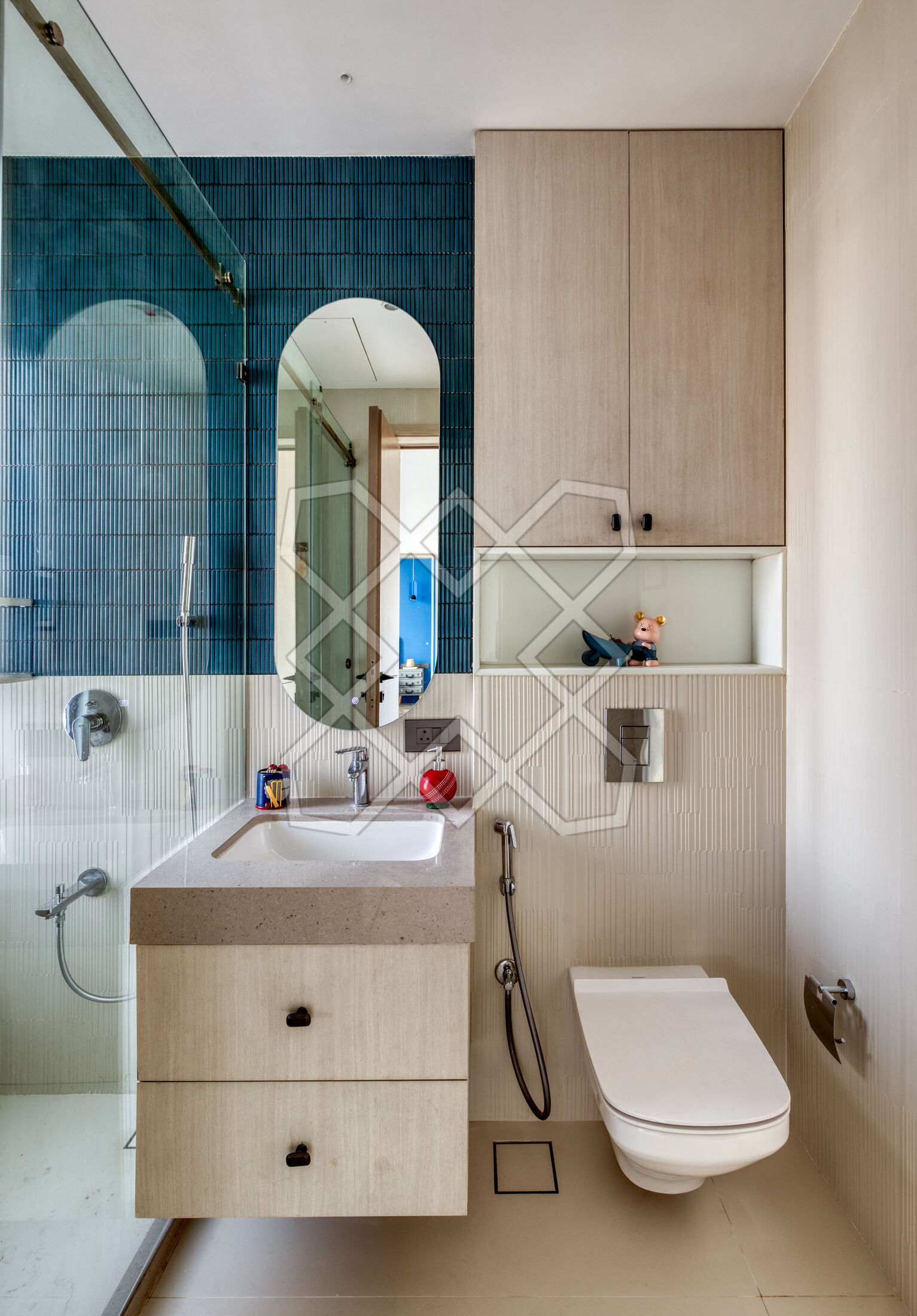 A bathroom at Renaissance