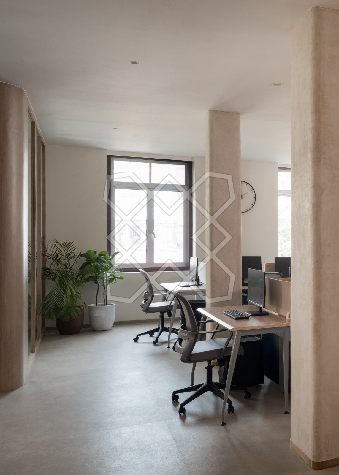 The main workspace at The Genesis