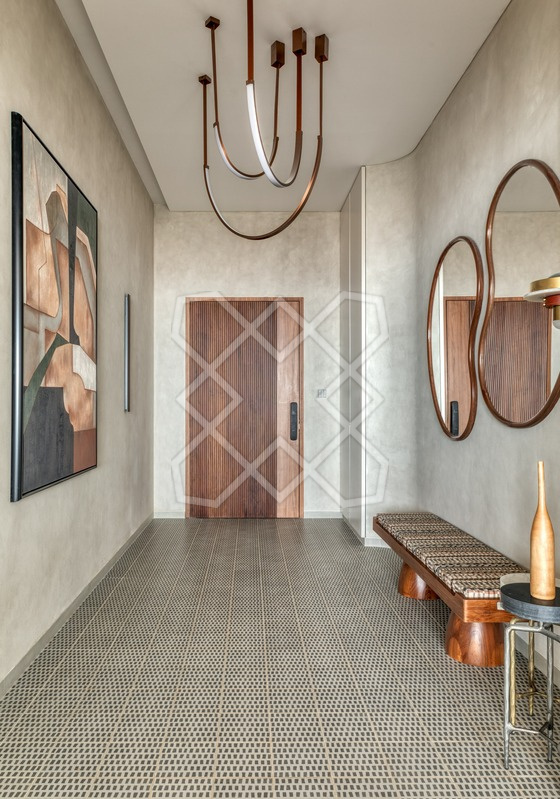 The 30-foot foyer at Orion