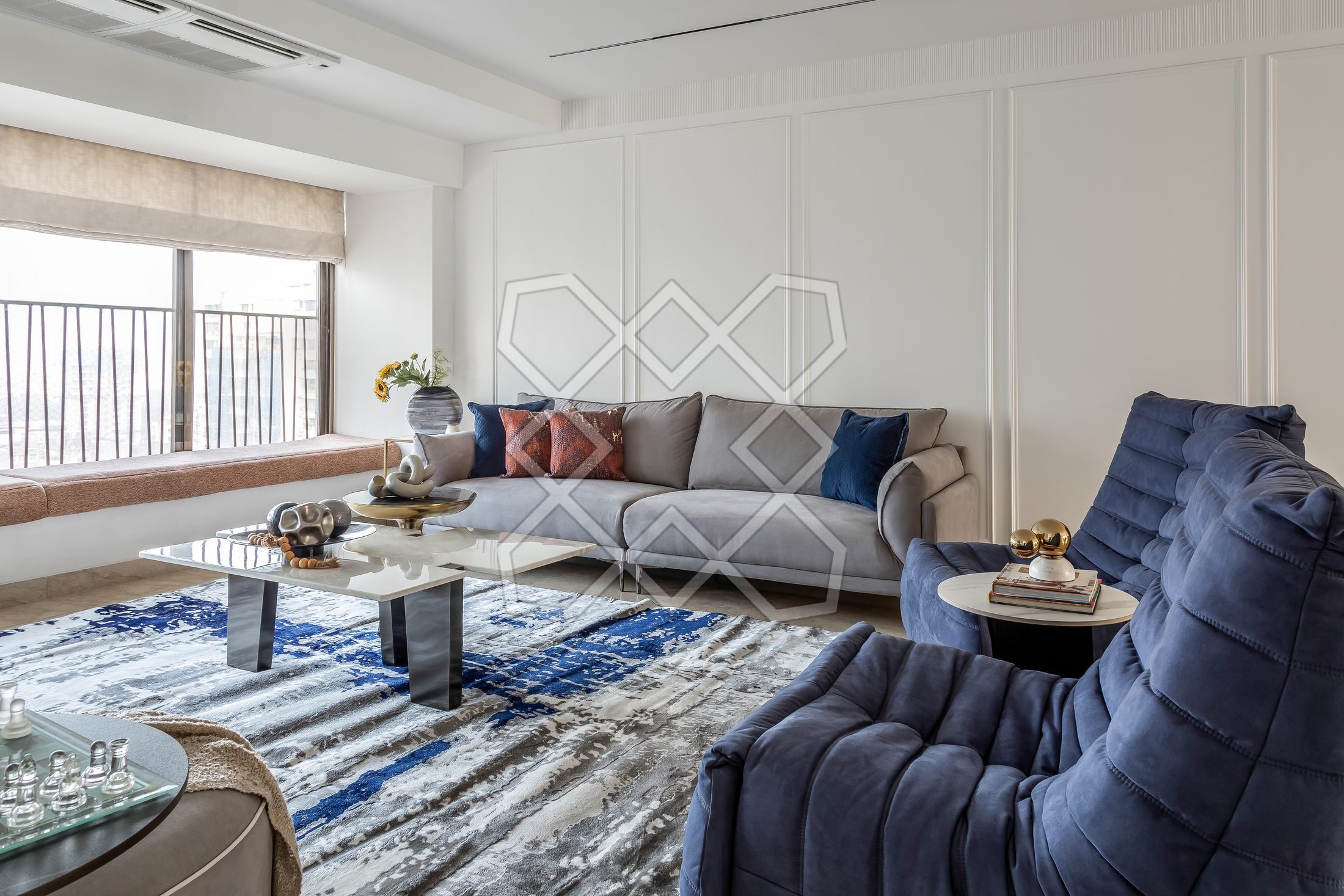 The living room at The Eternal Solace