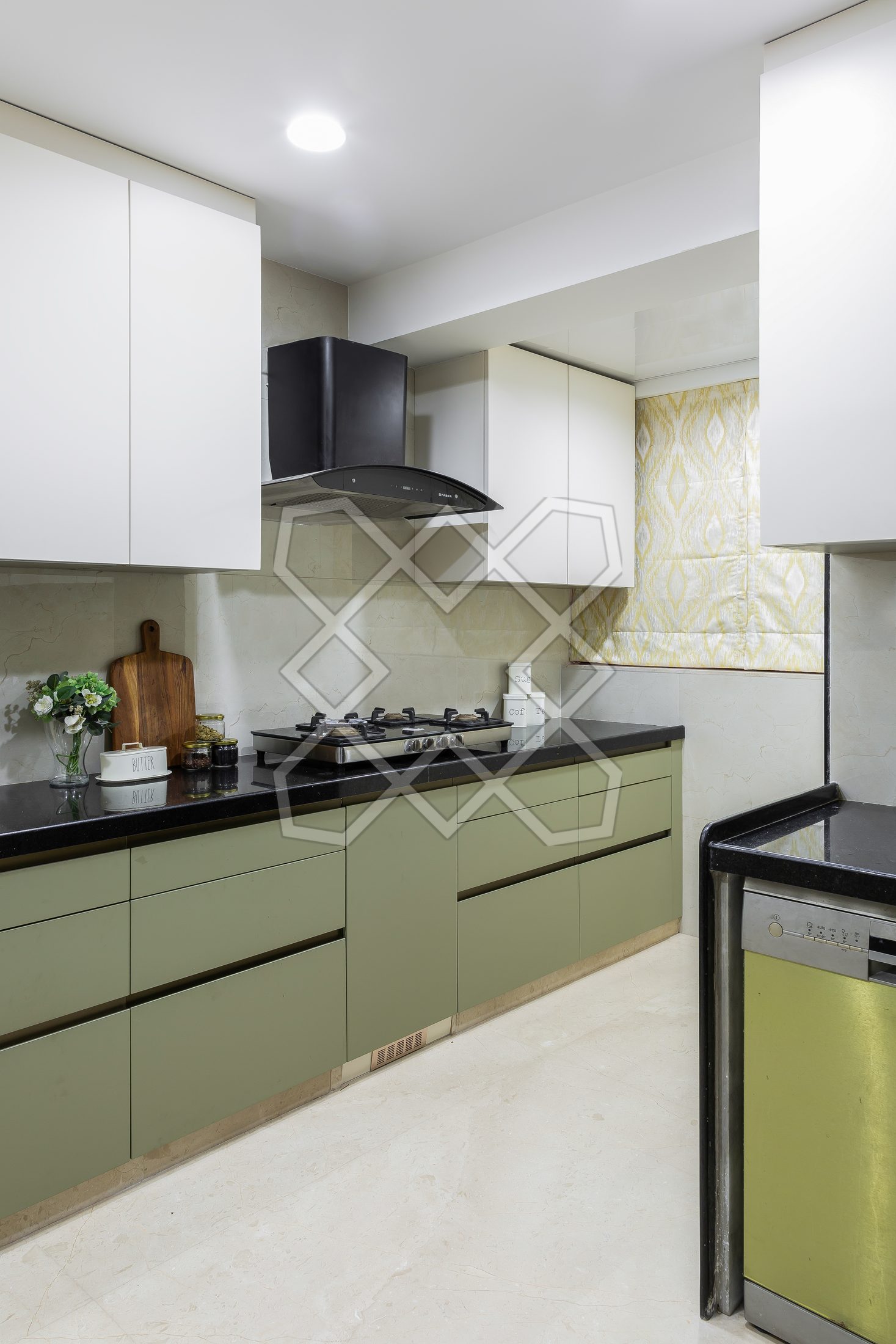 The kitchen at The Eternal Solace