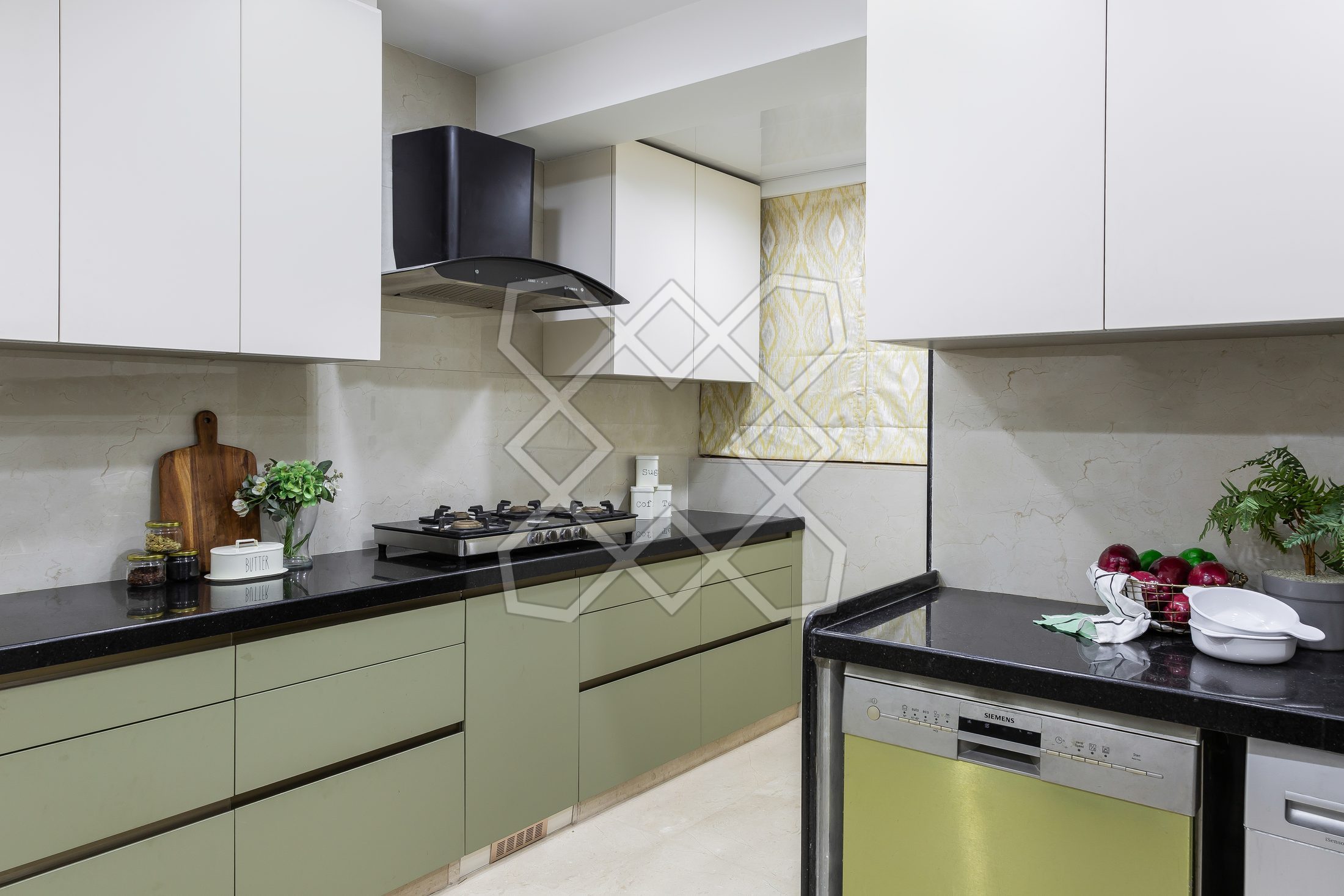The kitchen at The Eternal Solace